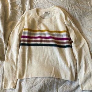 Cashmere striped sweater